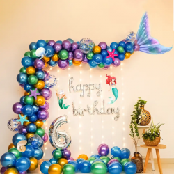 Magical Mermaid Birthday Decoration Pack