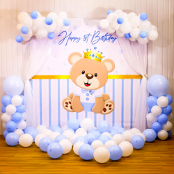 Cuddly Teddy Bear Birthday Decoration Pack